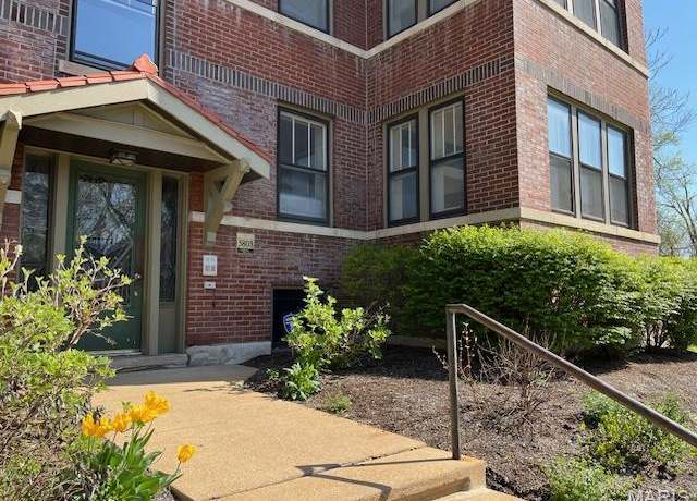 Property at 5803 Waterman Blvd Unit 1 East, St Louis, MO 63112, 2 beds, 2 baths