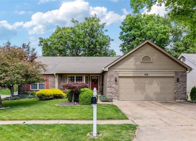 Property at 418 Alverston Ct, Ballwin, MO 63021, 4 beds, 3 baths