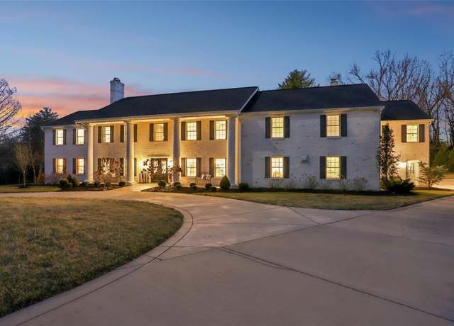 Property at 30 Bellerive Country Club Grounds Dr, St Louis, MO 63141, 7 beds, 6 baths