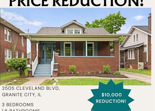 Property at 2505 Cleveland Blvd, Granite City, IL 62040, 3 beds, 1.5 baths