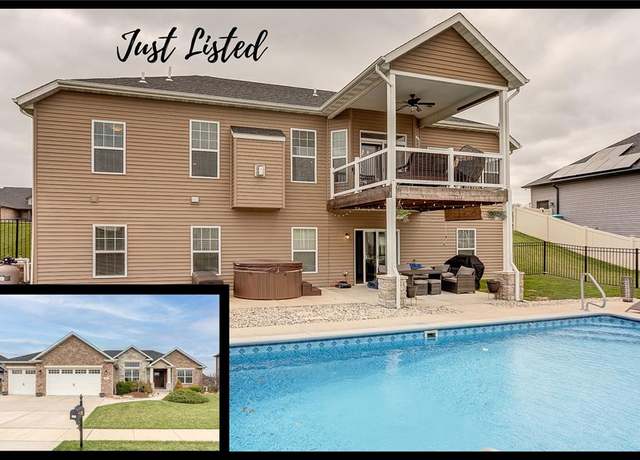 Property at 223 Ellington Ct, Glen Carbon, IL 62034, 5 beds, 3 baths