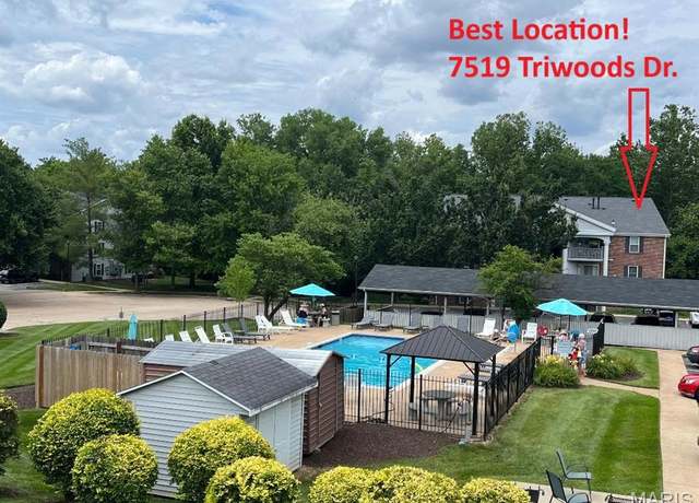 Property at 7519 Triwoods Dr Unit J, Shrewsbury, MO 63119, 2 beds, 2 baths
