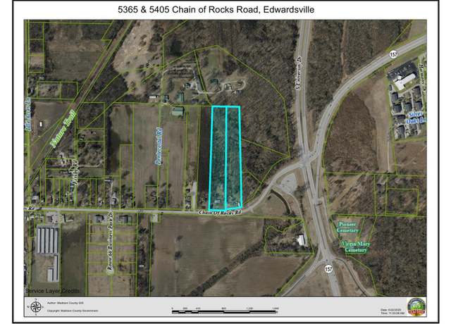 Property at 5405 Chain of Rocks Rd, Edwardsville, IL 62025