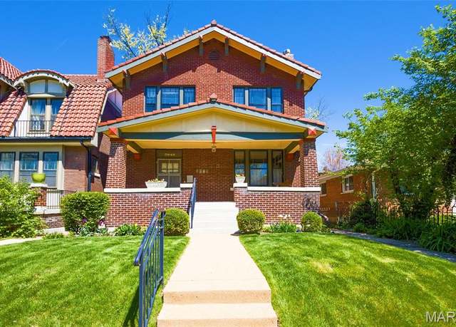 Property at 5843 Waterman Blvd, St Louis, MO 63112, 4 beds, 2.5 baths