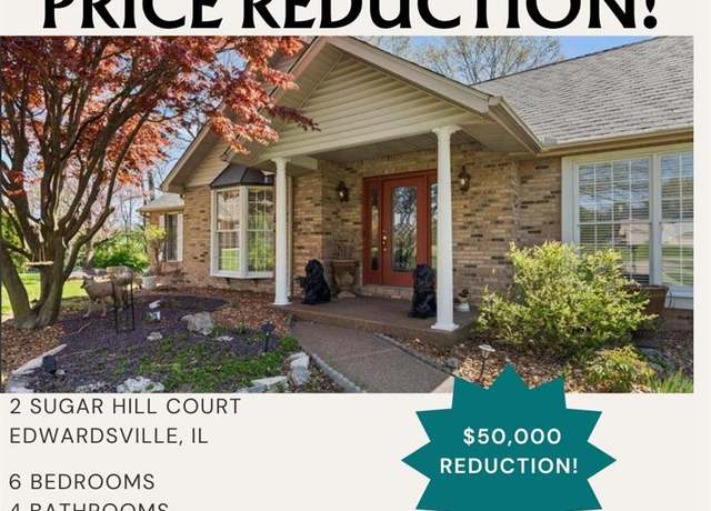 Property at 2 Sugar Hill Ct, Edwardsville, IL 62025, 6 beds, 3.5 baths