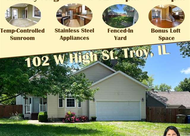 Property at 102 W High St, Troy, IL 62294, 3 beds, 2 baths