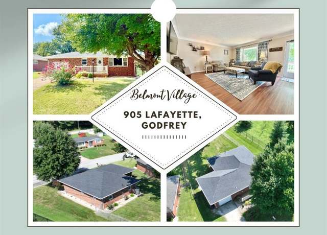 Property at 905 Lafayette Ave, Godfrey, IL 62035, 3 beds, 2 baths