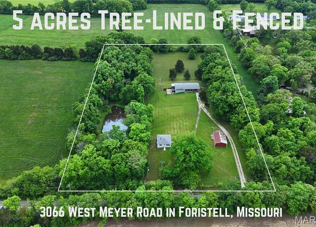 Property at 3066 W Meyer Rd, Foristell, MO 63348, 4 beds, 2 baths