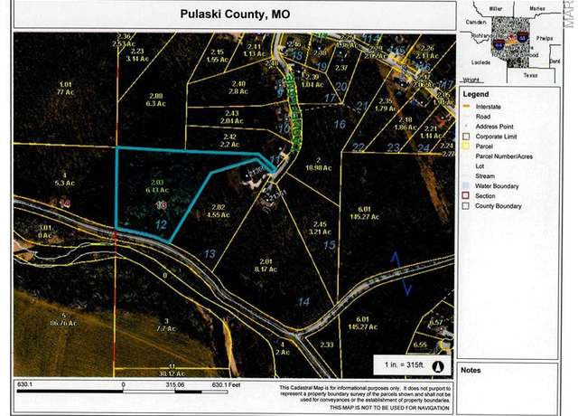 Property at 000 Laduff, Waynesville, MO 65583
