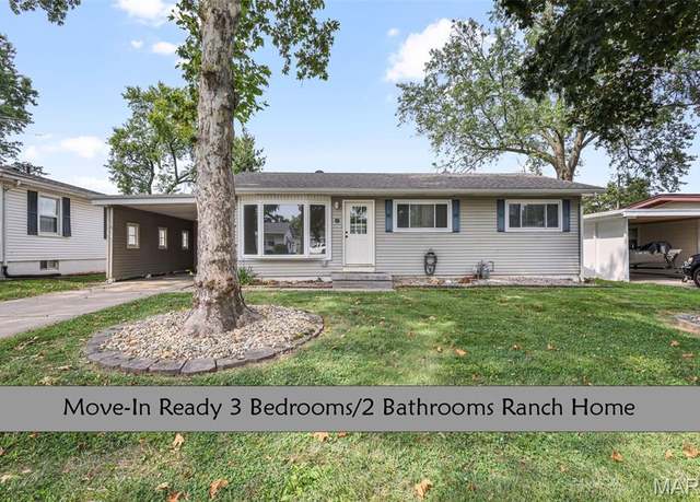 Property at 417 Montclaire Ave, Edwardsville, IL 62025, 3 beds, 2 baths