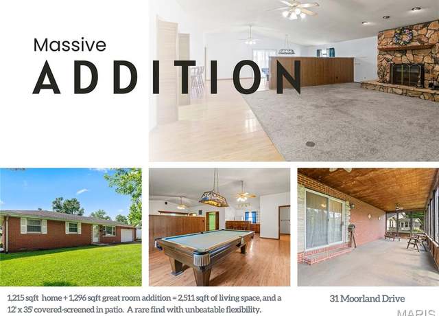 Property at 31 Moorland Dr, Granite City, IL 62040, 3 beds, 2 baths