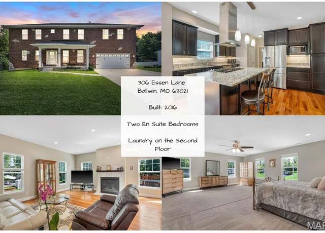 Property at 306 Essen Ln, Ballwin, MO 63021, 4 beds, 3.5 baths