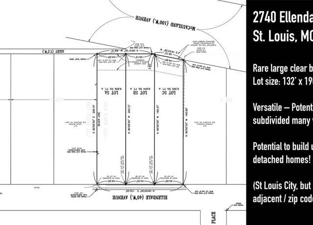 Property at 2740 Ellendale Ave, St Louis, MO 63143