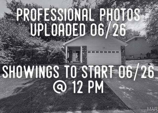 Property at 126 Asilomar Ct, Ballwin, MO 63021, 4 beds, 3 baths