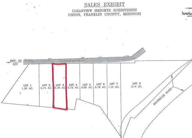 Property at 0 Lot 3 Clearview Dr, Union, MO 63084