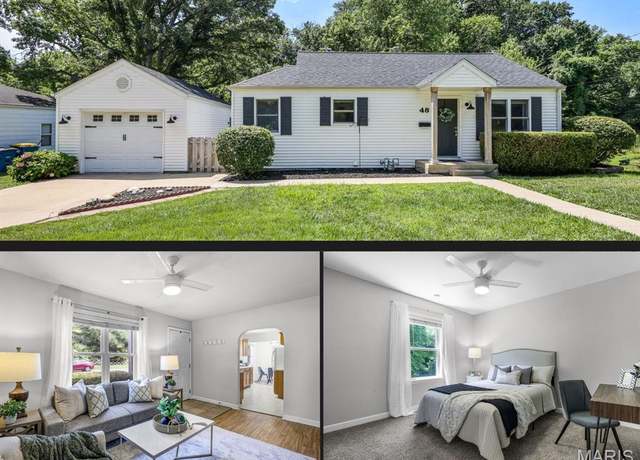 Property at 48 Halleck Ave, Edwardsville, IL 62025, 2 beds, 1 bath