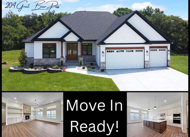 Property at 204 Great Bear Pass, Foristell, MO 63348, 4 beds, 3.5 baths