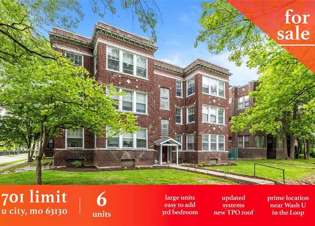 Property at 701 Limit Ave, University City, MO 63130, 72 beds, 36 baths