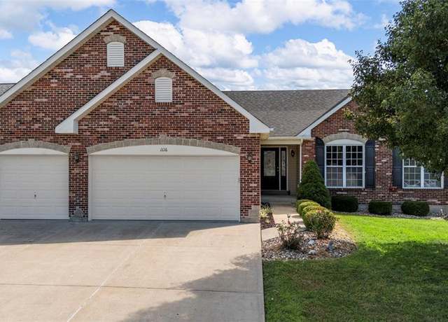 Property at 1116 William Penn Dr, Wentzville, MO 63385, 4 beds, 3 baths