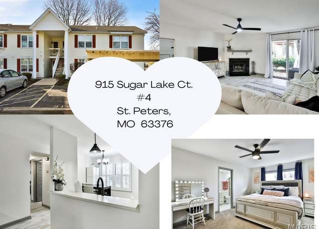 Property at 915 Sugar Lake Ct #4, St Peters, MO 63376, 2 beds, 2 baths