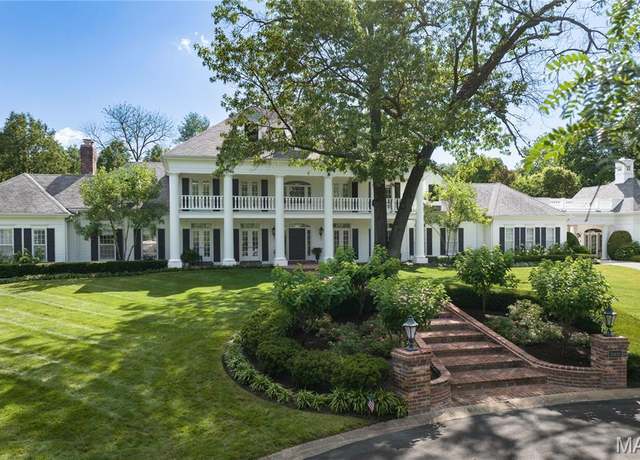 Property at 10420 Litzsinger Rd, Frontenac, MO 63131, 5 beds, 6.5 baths