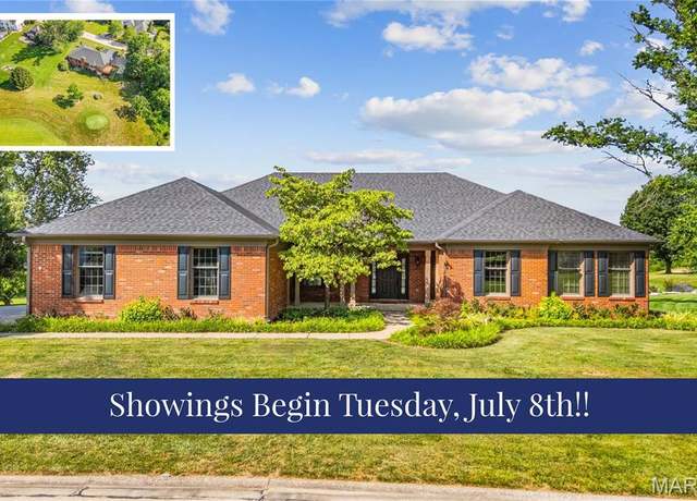 Property at 1609 10th Fairway Dr, Belleville, IL 62220, 4 beds, 3 baths