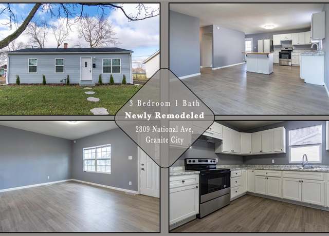 Property at 2809 National Ave, Granite City, IL 62040, 3 beds, 1 bath