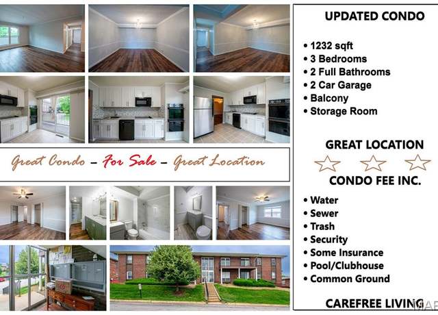Property at 10344 Forest Brook Ln Unit C, St Louis, MO 63146, 3 beds, 2 baths
