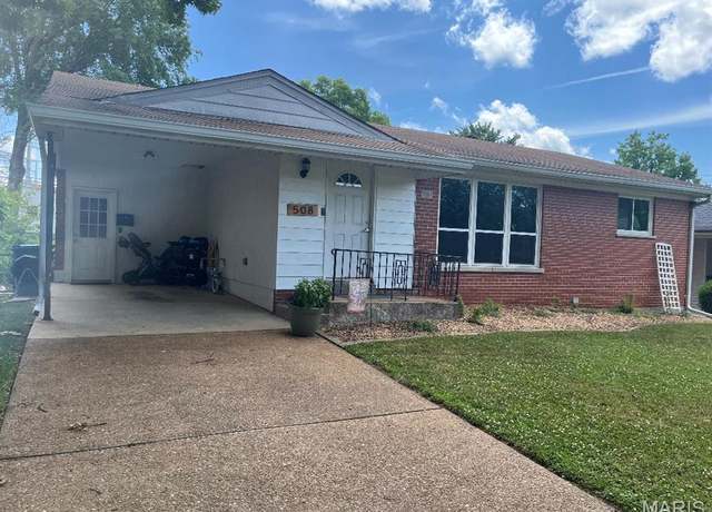 Property at 508 Nightingale Ln, St Louis, MO 63123, 4 beds, 1.5 baths