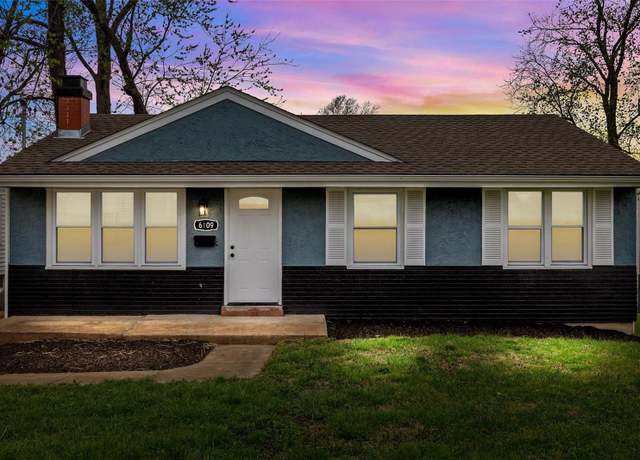 Property at 6109 Evergreen Blvd, St Louis, MO 63134, 7 beds, 1 bath