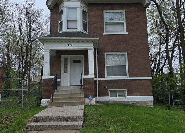 Property at 1412 Rowan Ave, St Louis, MO 63112, 4 beds, 2 baths