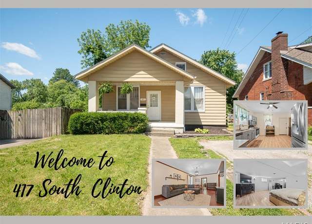Property at 417 S Clinton St, Collinsville, IL 62234, 2 beds, 2 baths