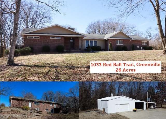 Property at 1033 Red Ball Trl, Greenville, IL 62246, 4 beds, 3.5 baths
