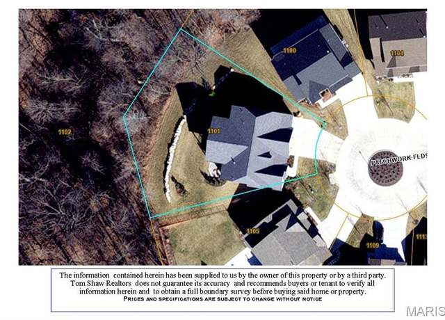 Property at 1101 Patchwork Flds, Chesterfield, MO 63005, 4 beds, 4.5 baths