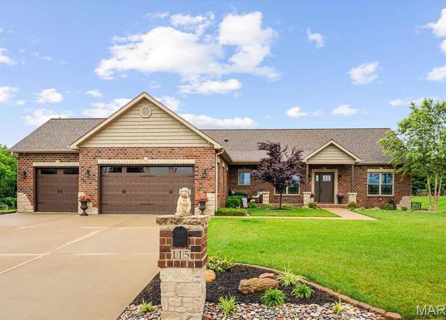 Property at 115 Wyndrose Estates Dr, Belleville, IL 62226, 5 beds, 3 baths