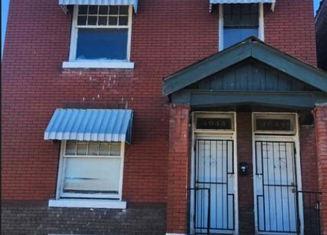 Property at 4043 Palm St, St Louis, MO 63107, 2 beds, 2 baths