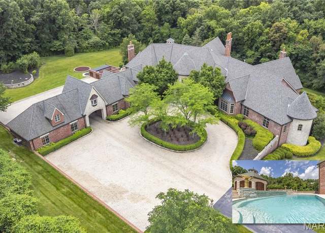 Property at 1290 Dry Ridge Rd, Town And Country, MO 63131, 6 beds, 9.5 baths