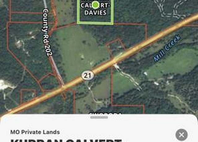 Property at 0 N Highway 21 & E of CR 202, Ellington, MO 63654