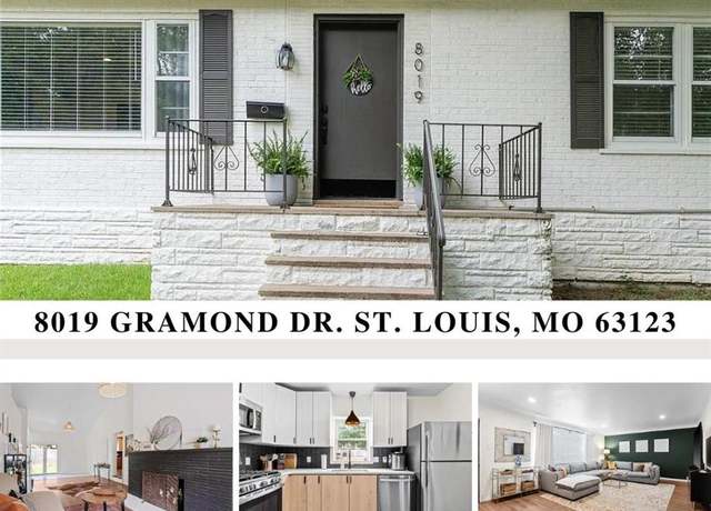 Property at 8019 Gramond Dr, St Louis, MO 63123, 4 beds, 2 baths