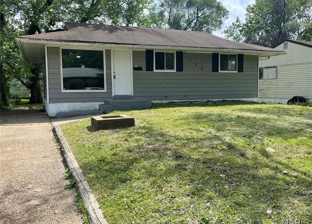 Property at 120 Mcalpine Dr, St Louis, MO 63137, 3 beds, 1 bath