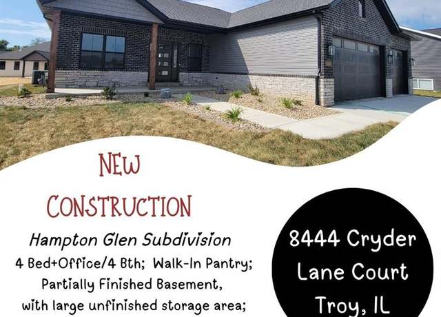 Property at 8444 Cryder Lane Ct, Troy, IL 62294, 4 beds, 3.5 baths