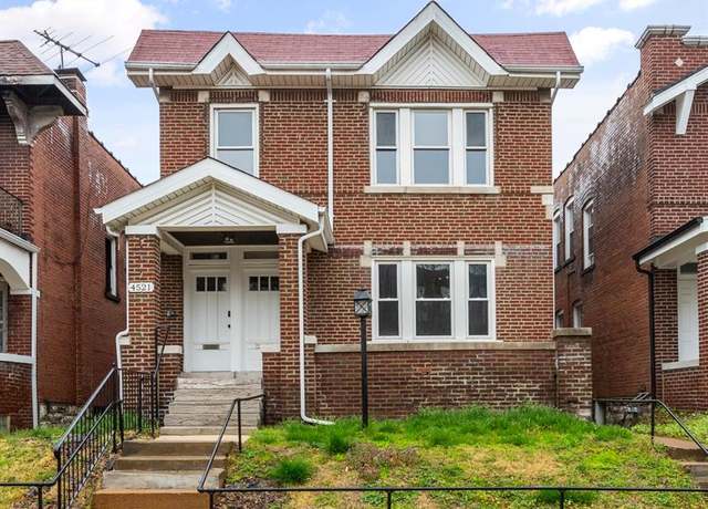 Property at 4521 Flad Ave, St Louis, MO 63110, 4 beds, 2 baths