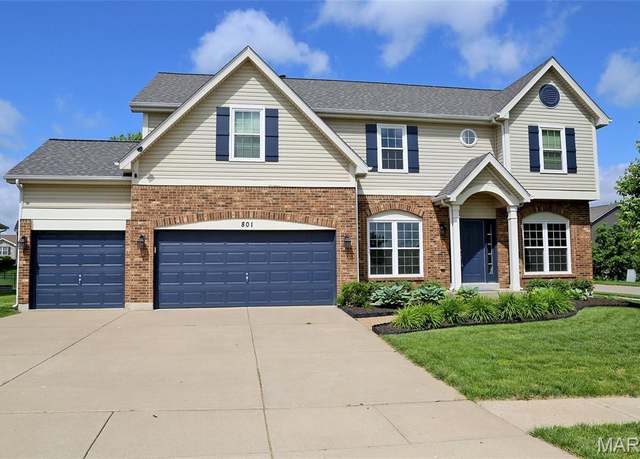 Property at 801 Caspian Dr, Wentzville, MO 63385, 4 beds, 2.5 baths