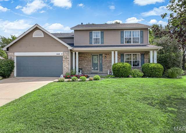 Property at 649 Stone Bend Trail Trl, Wentzville, MO 63385, 4 beds, 2.5 baths
