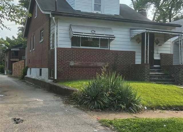 Property at 4814 Calvin Ave, St Louis, MO 63115, 2 beds, 1 bath