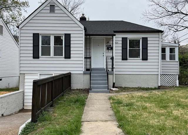 Property at 7524 Stanwood Dr, St Louis, MO 63121, 2 beds, 1 bath
