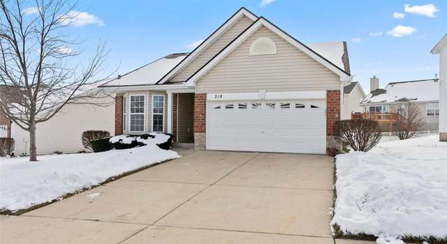 Photo of 218 Stone Run Blvd, Wentzville, MO 63385