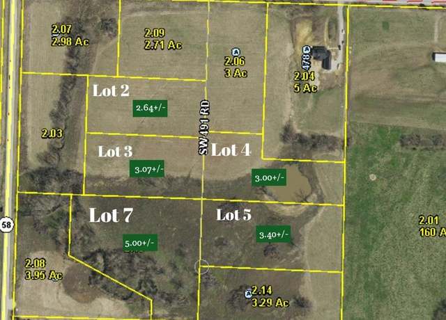 Property at Tbd Lot 2 491st Rd, Centerview, MO 64019