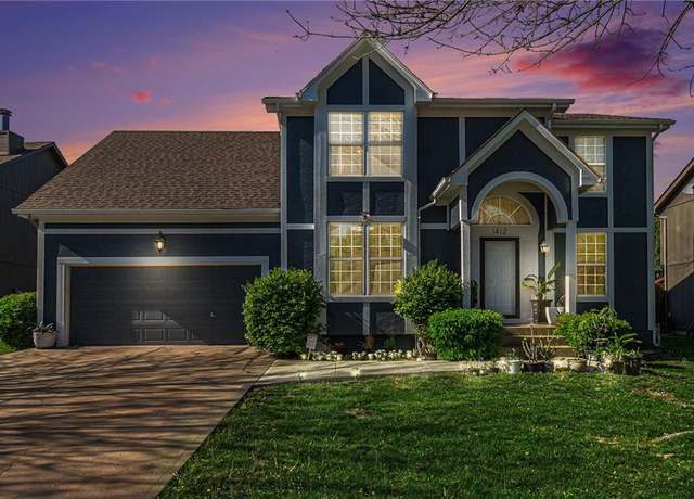 Property at 1412 E 155th St, Olathe, KS 66062, 4 beds, 2.5 baths
