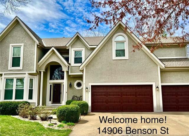 Property at 14906 Benson St, Overland Park, KS 66221, 4 beds, 3.5 baths
